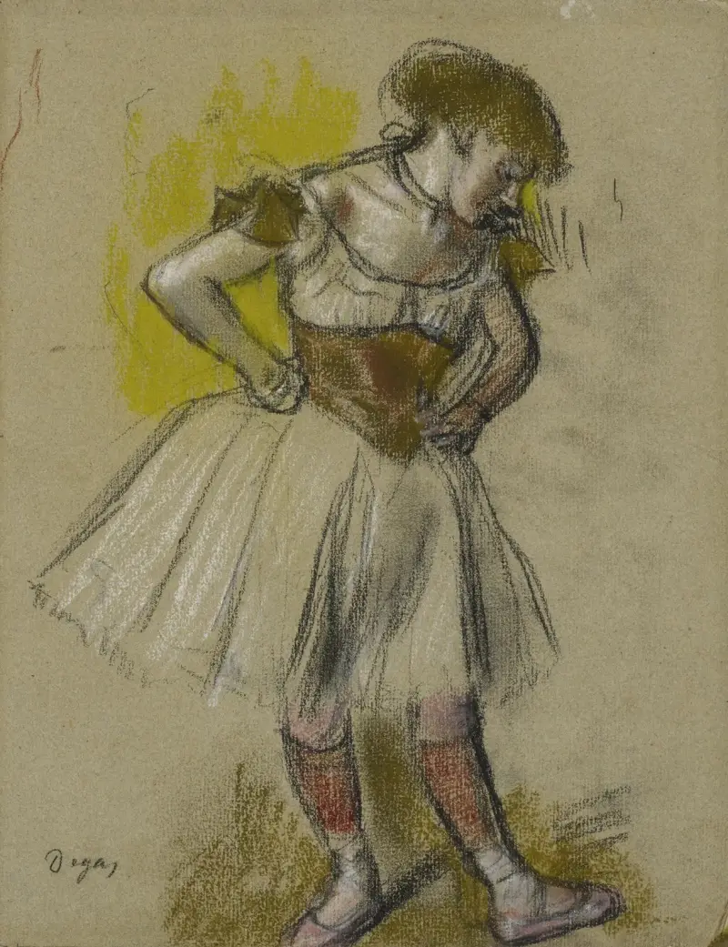 Tanečnice, 1880, Edgar Degas