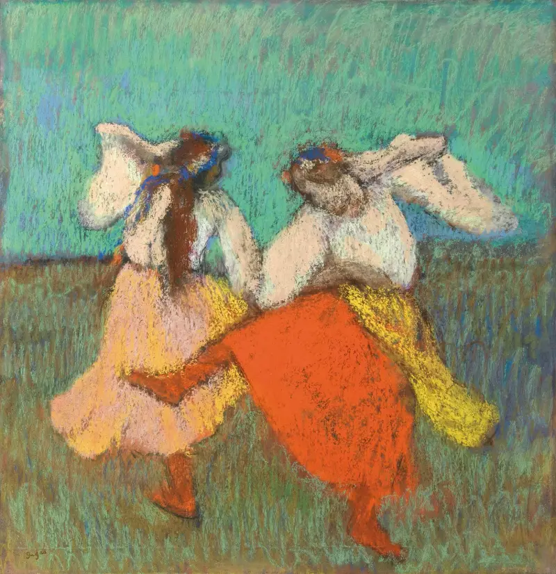 Ruské tanečnice, Edgar Degas