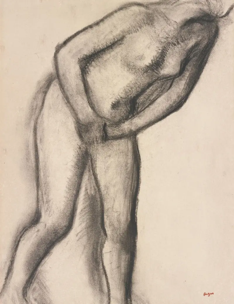 Studie aktu – Nr. 1, Edgar Degas