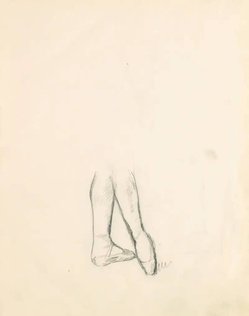 Figurenstudien 12 von Edgar Degas