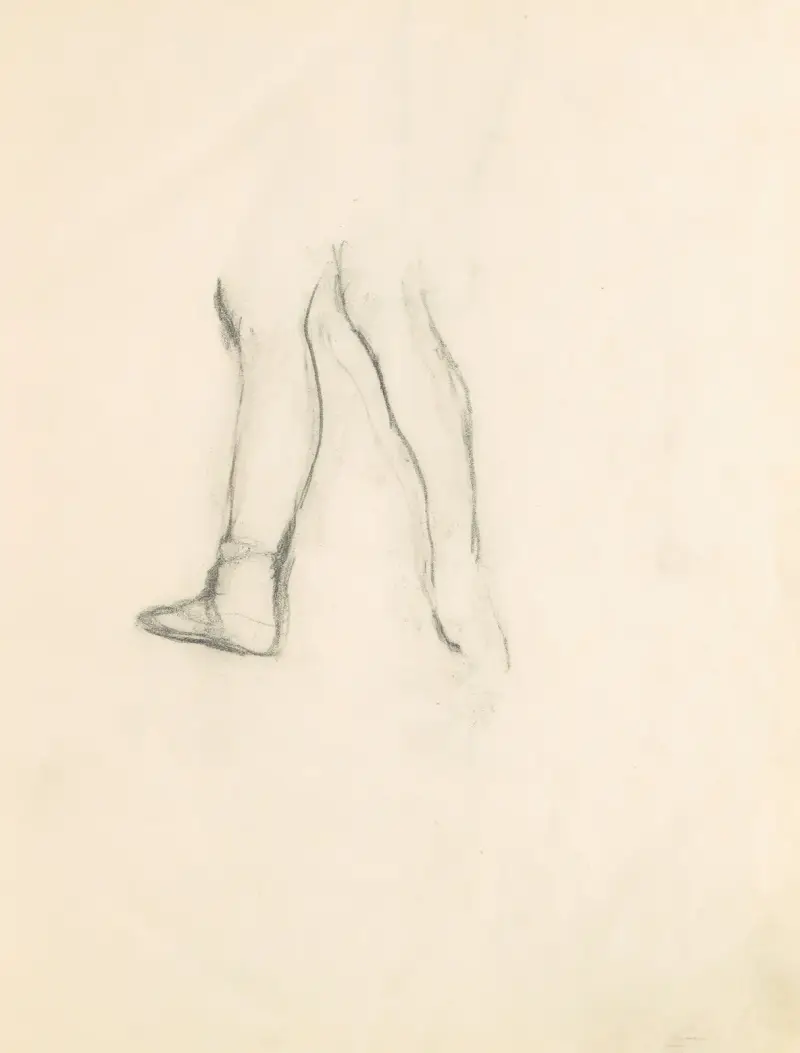 Figurenstudien 15 von Edgar Degas