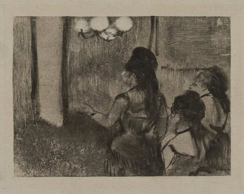 Im Salon von Edgar Degas