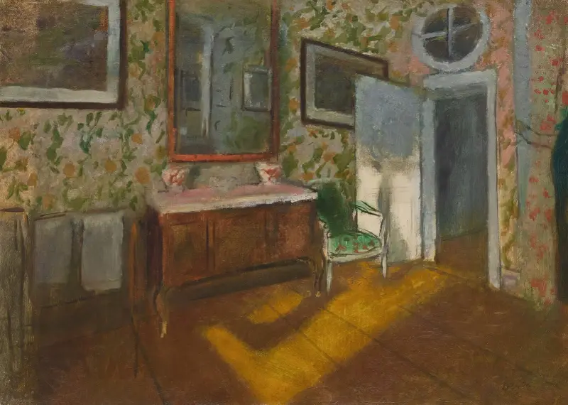 Interiér, 1892, Edgar Degas