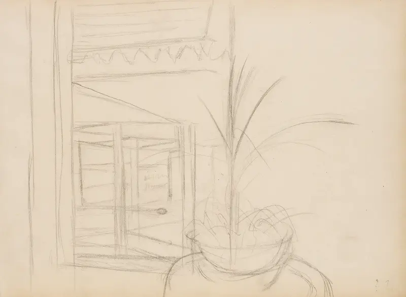 Interiérová scéna, Edgar Degas