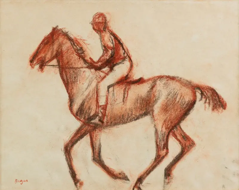 Dżokej, Edgar Degas