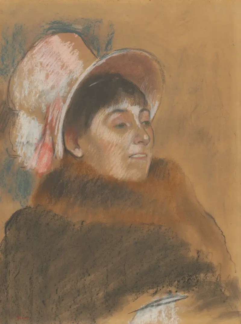 Madame Dietz-Monnin av Edgar Degas