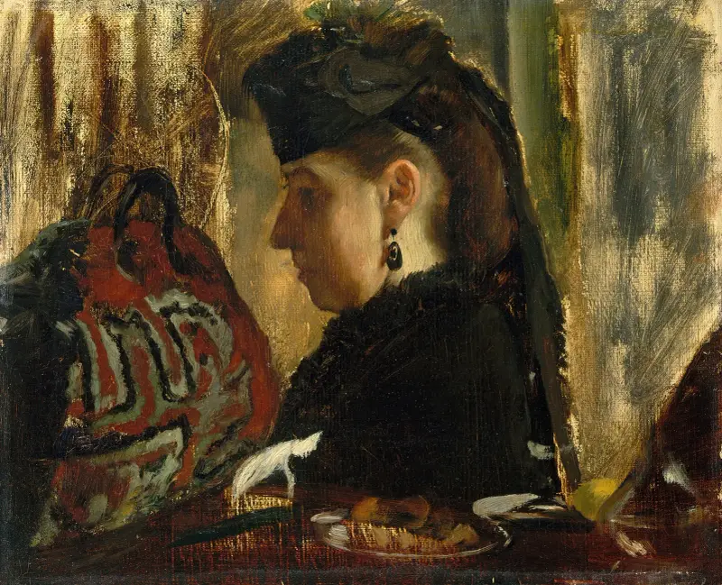 Marie Dihau (1843–1935) von Edgar Degas