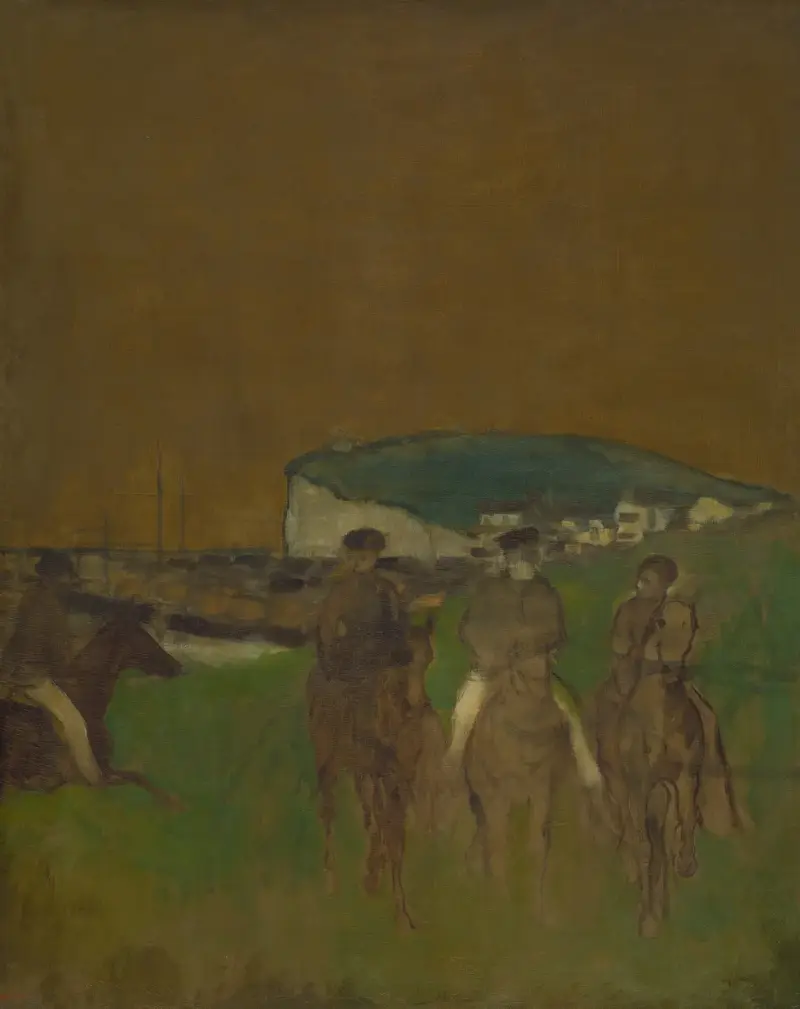 Poranna przejażdżka, Edgar Degas