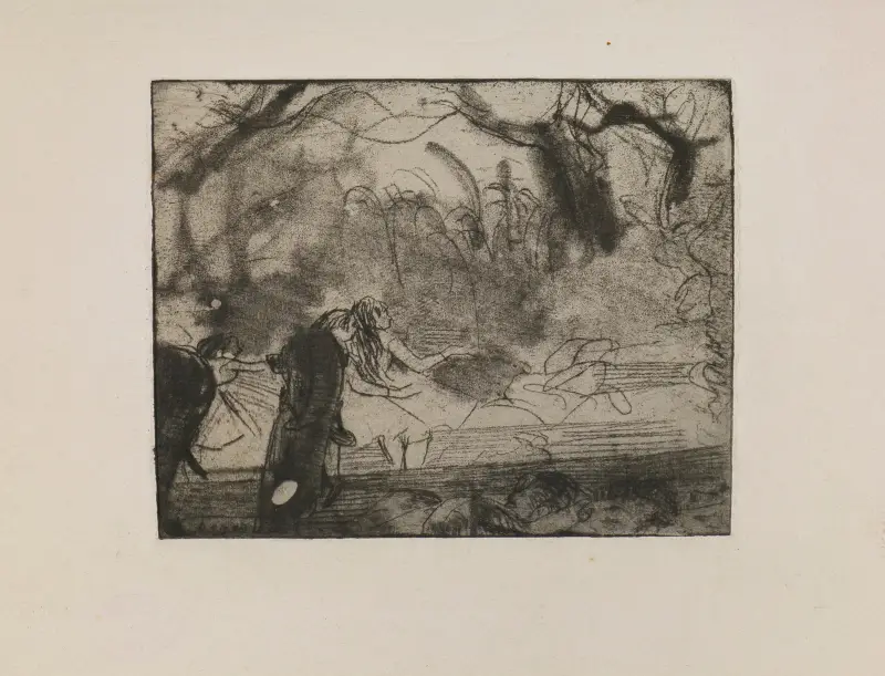 Na scenie III, Edgar Degas