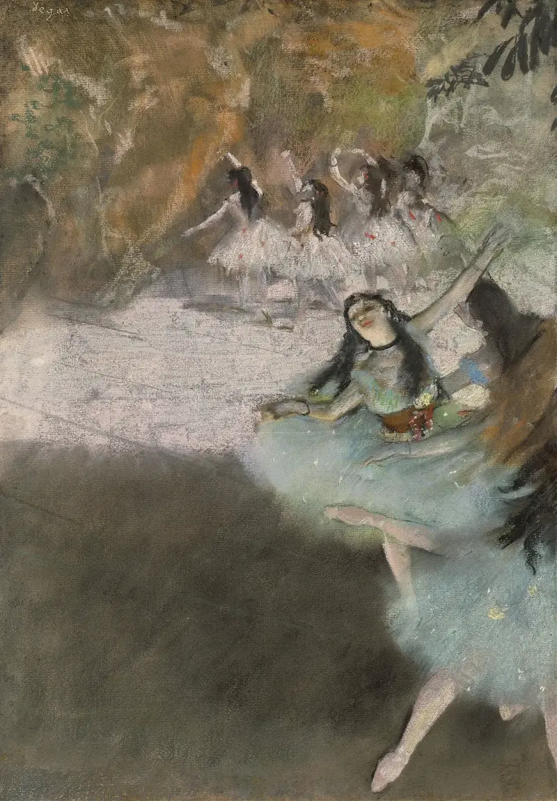 Na scéně, Edgar Degas