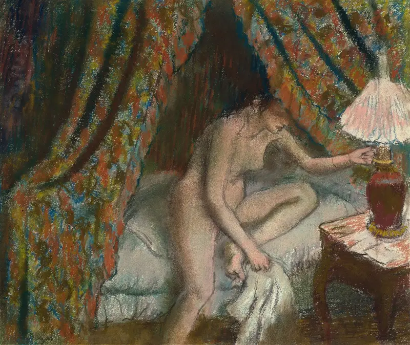 Odcházení, Edgar Degas