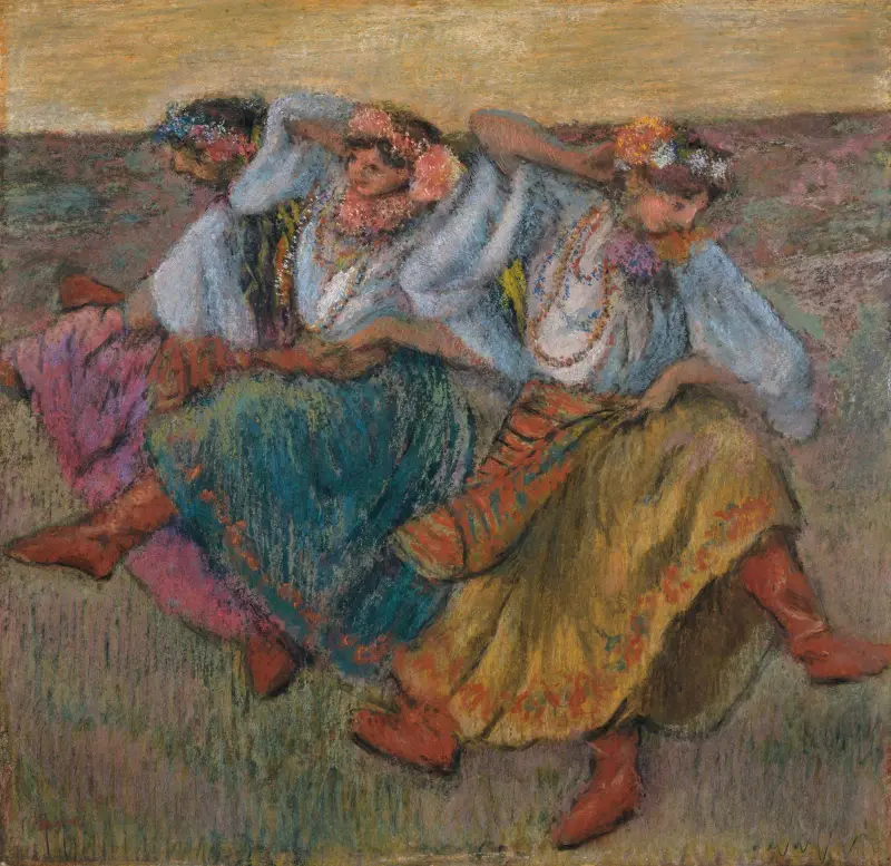 Ruští tanečníci, Edgar Degas
