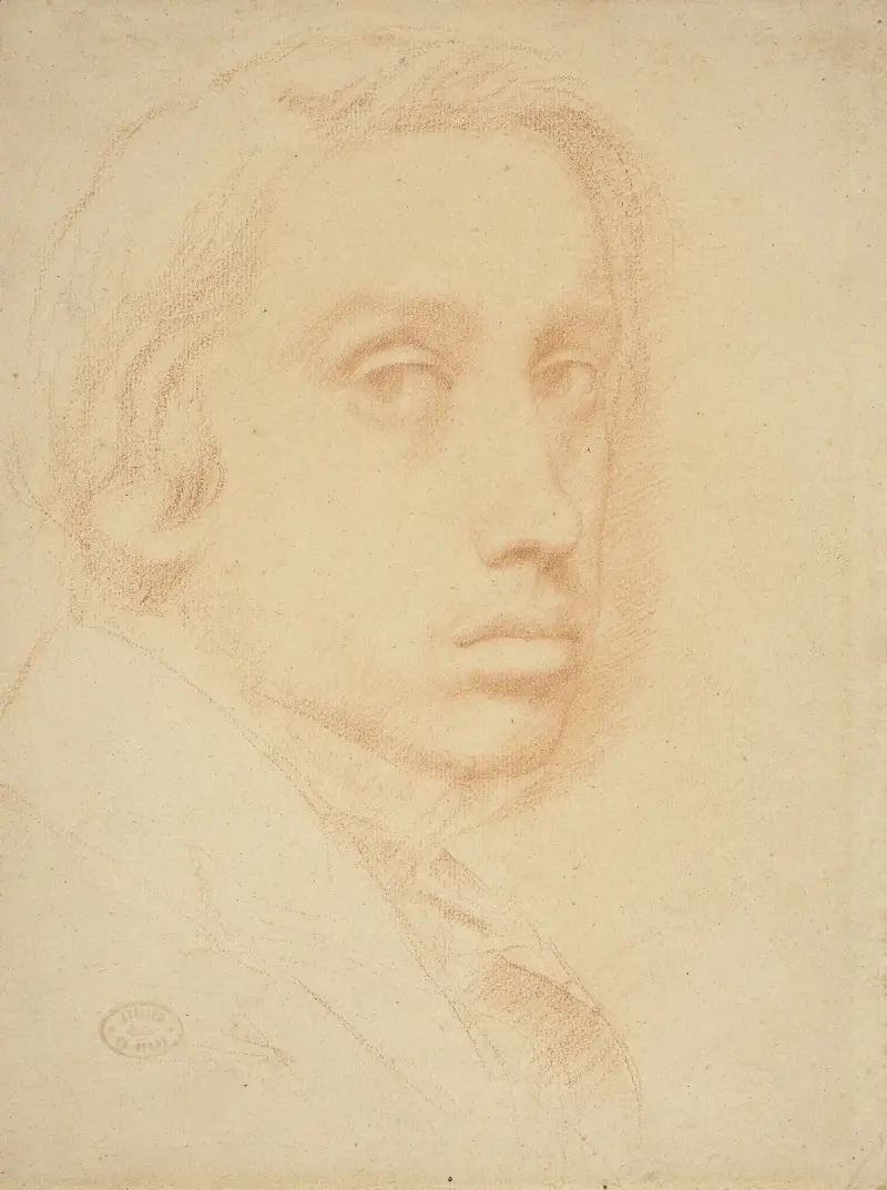 Selbstporträt, 1855 – Nr. 1 von Edgar Degas