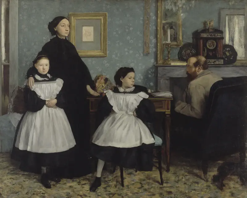The Bellelli Family av Edgar Degas