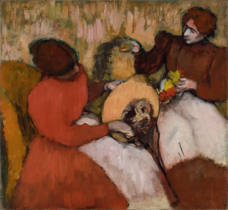 Modistky, 1898, Edgar Degas