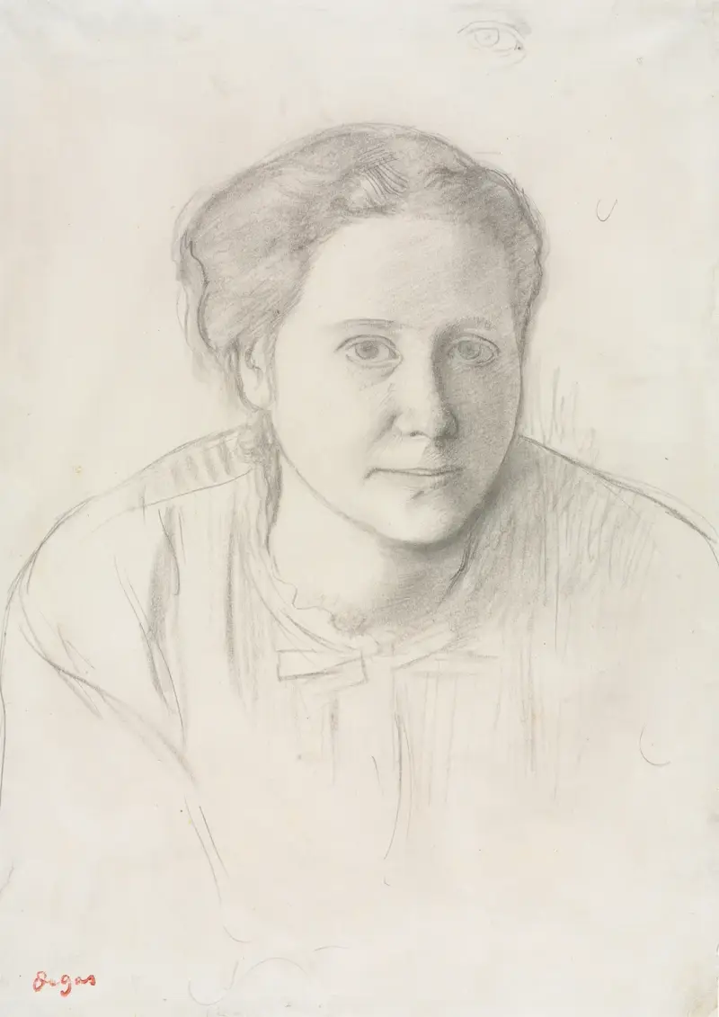 Victoria Dubourg, 1866 av Edgar Degas