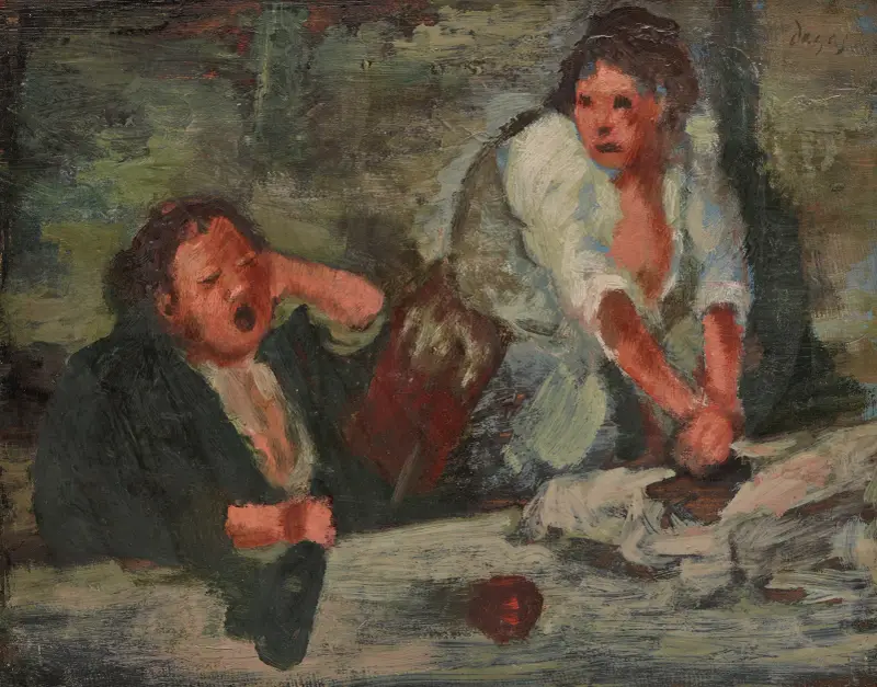 Wash Women av Edgar Degas