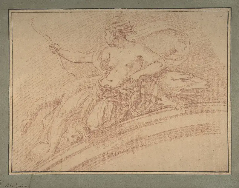 Allegory of America, from the Four Continents av Edmé Bouchardon