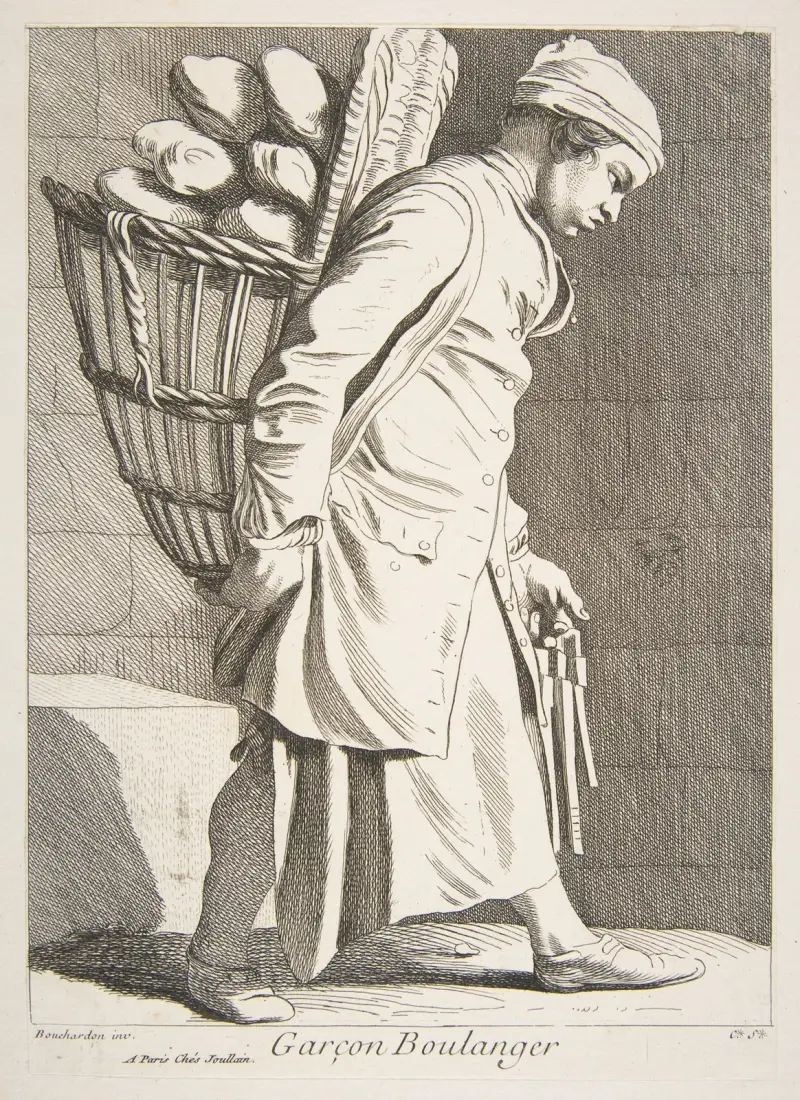 Baker Boy av Edmé Bouchardon