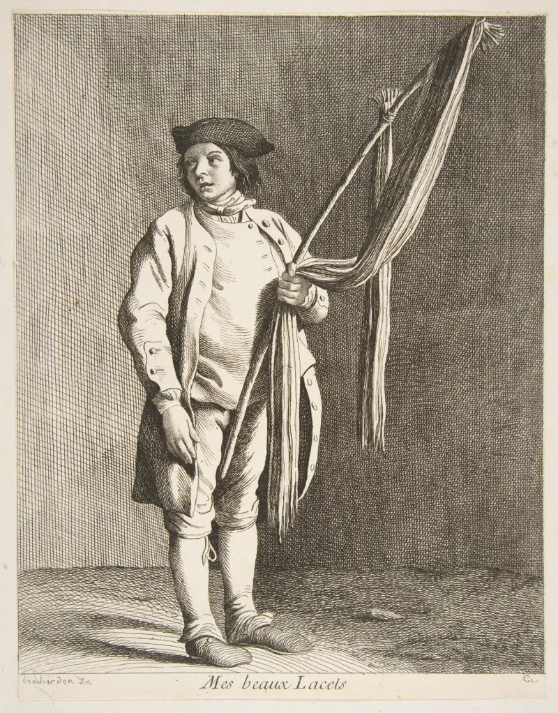 Spitzenverkäuferin von Edmé Bouchardon