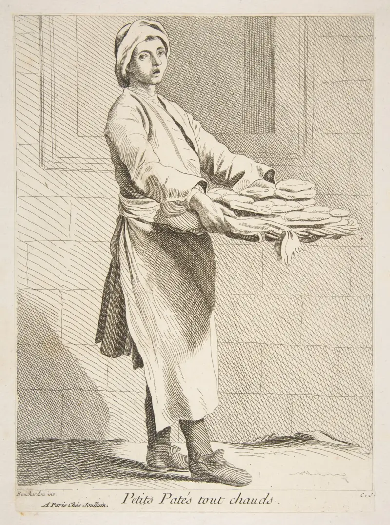 Pastry Seller av Edmé Bouchardon