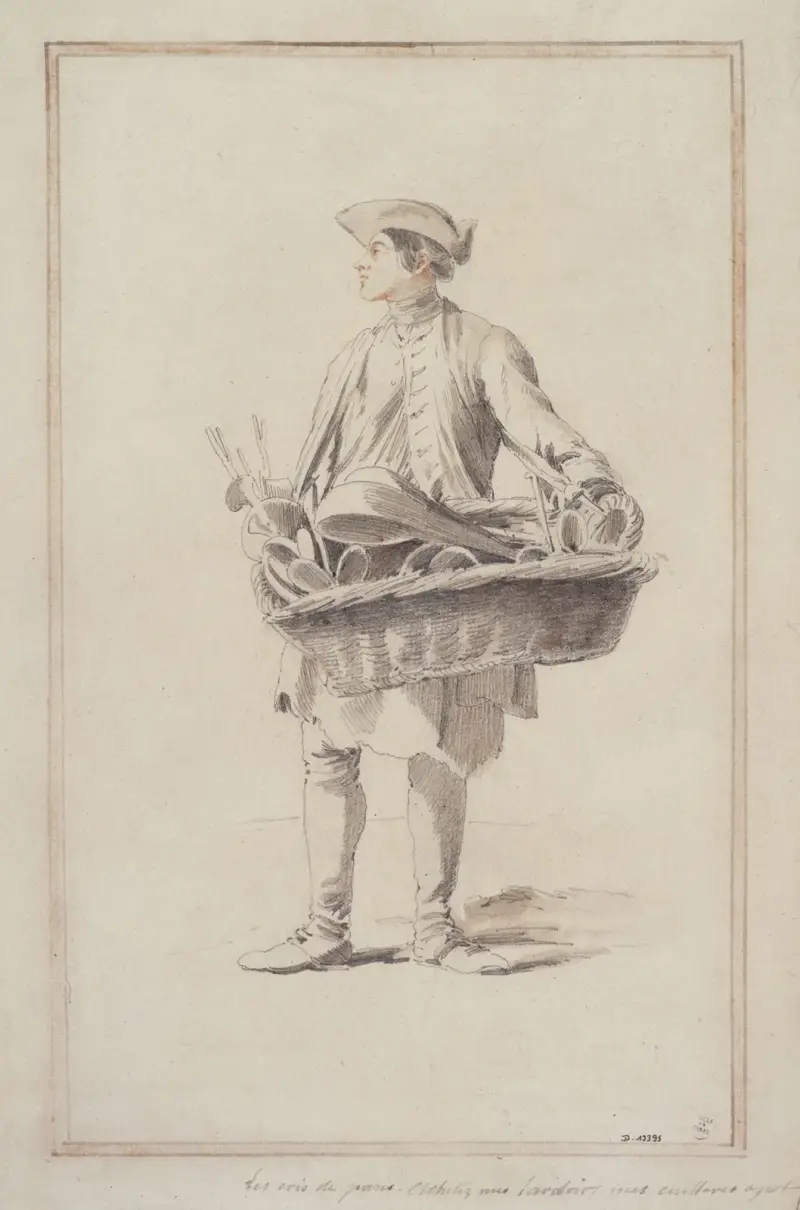 Töpfer, Kesselflicker von Edmé Bouchardon
