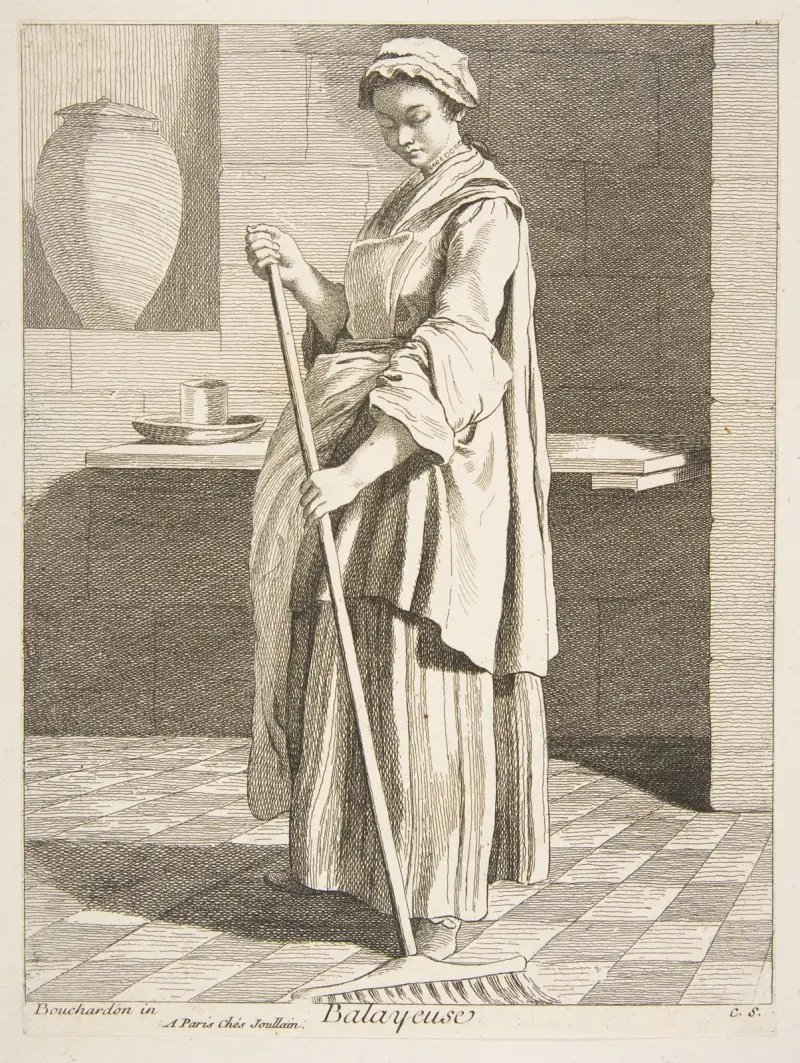 Straßenkehrer von Edmé Bouchardon