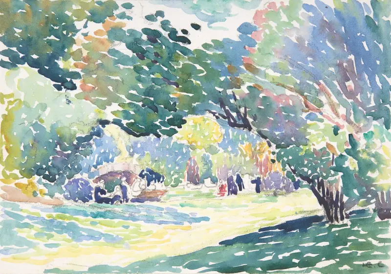 Krajina, 1904, Henri-Edmond Cross