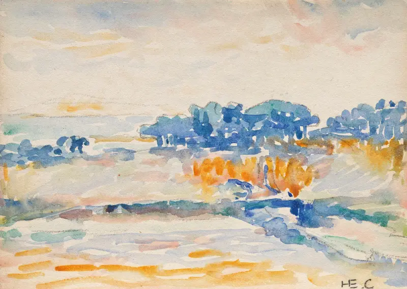 Saint-Clair av Henri-Edmond Cross