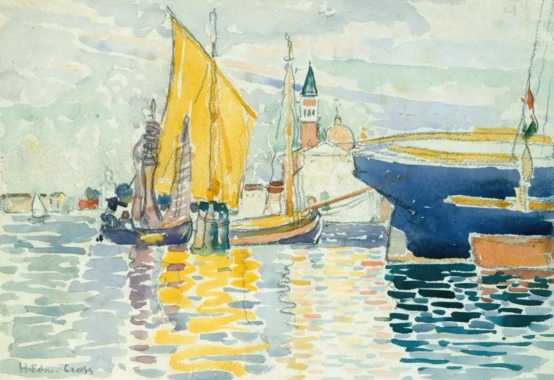 Venedig – Giudecca von Henri-Edmond Cross