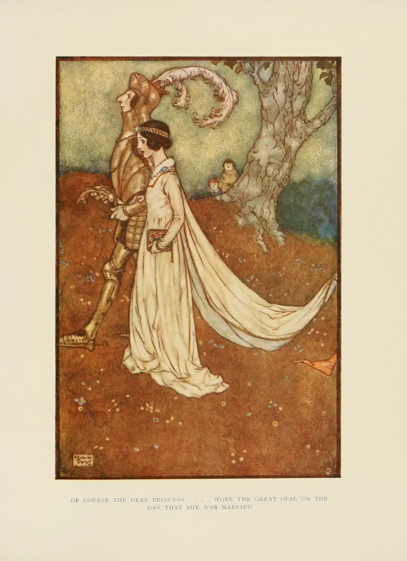 Of course the Dear Princess…. av Edmund Dulac