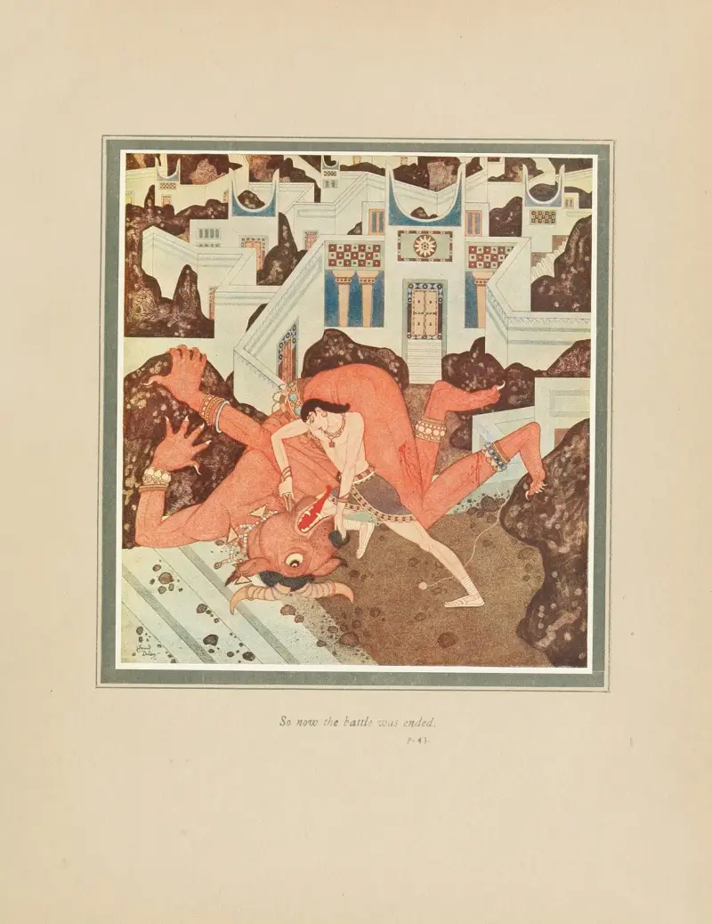 So now the battle was ended av Edmund Dulac