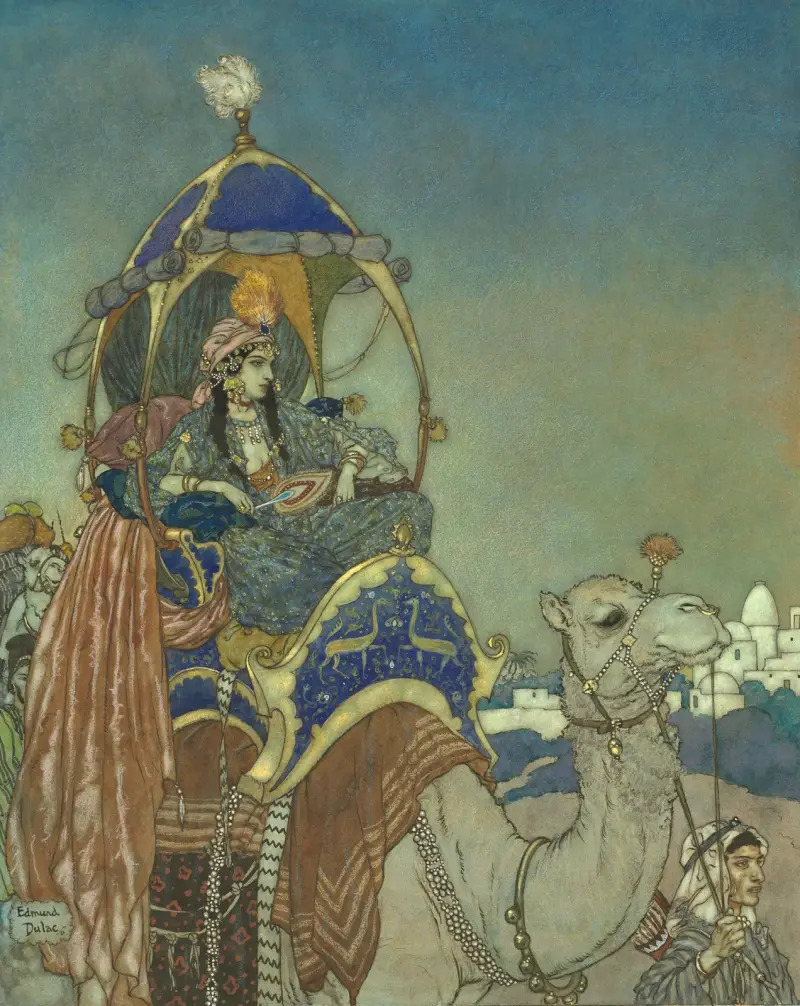 The Queen of Sheba av Edmund Dulac