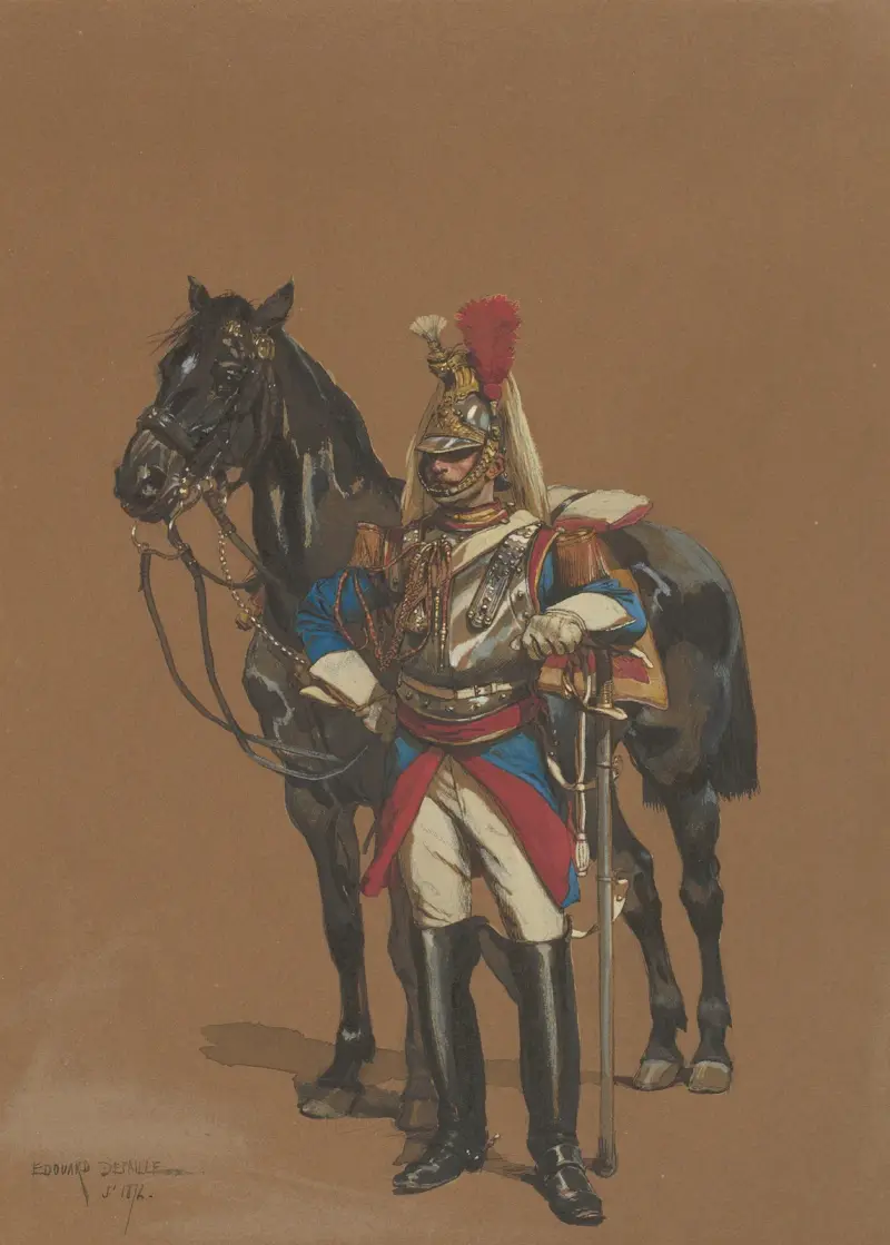 Kürassier von Jean-Baptiste Édouard Detaille