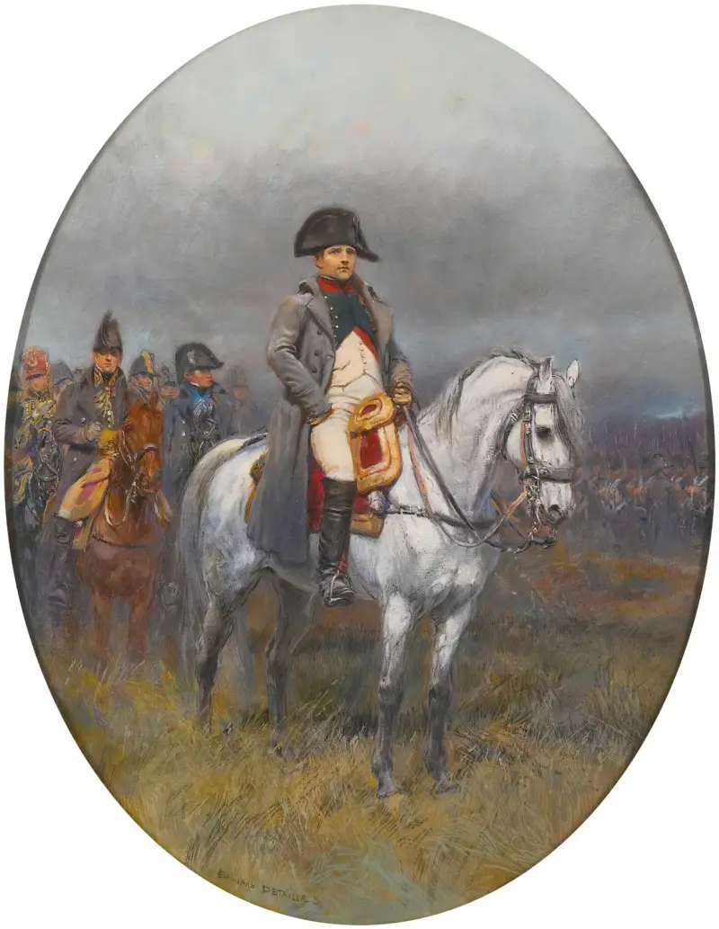 Napoleon On Horseback av Jean-Baptiste Édouard Detaille