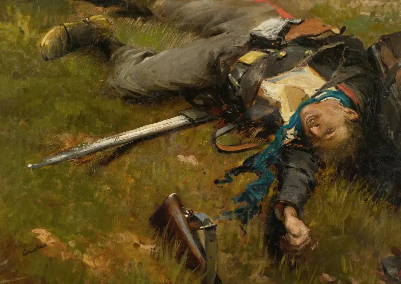 Soldat (Mobile Tué) von Jean-Baptiste Édouard Detaille