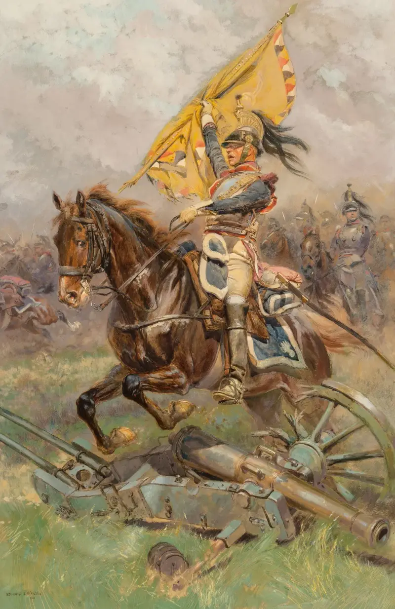 Anfallet av Jean-Baptiste Édouard Detaille