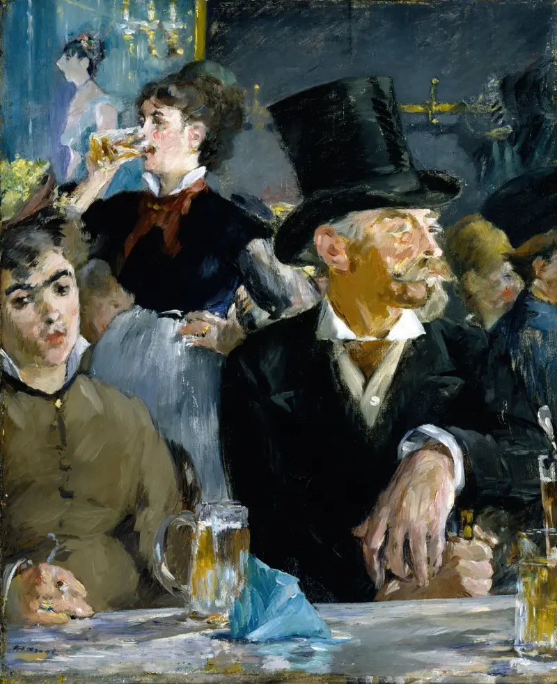 W kawiarni – nr 1, Édouard Manet