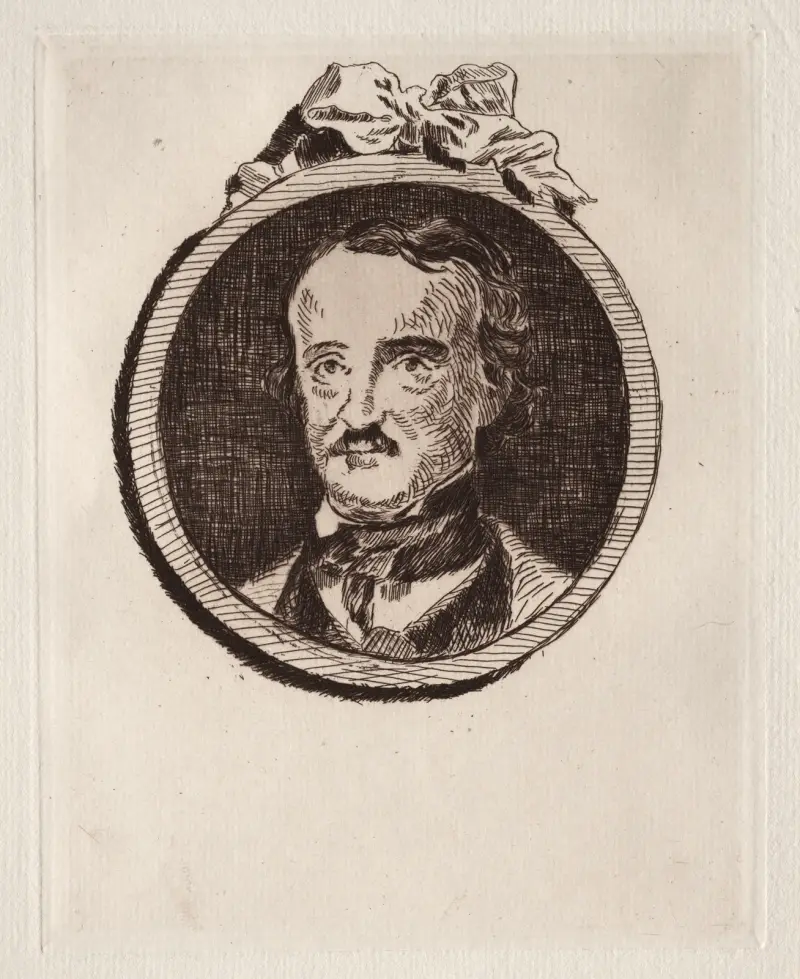 Edgar Allan Poe von Édouard Manet
