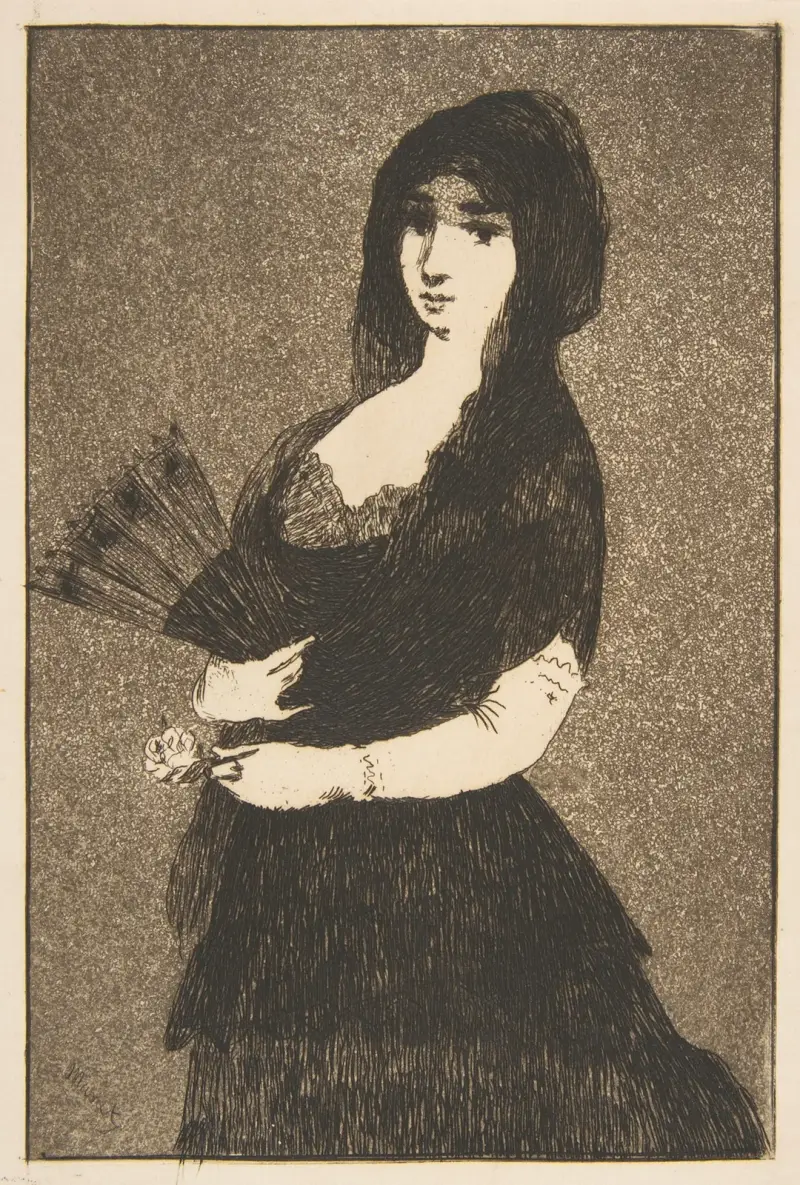 Egzotyczny kwiat, 1868 – Nr. 2, Édouard Manet