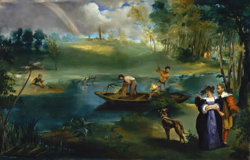 Rybaření, Édouard Manet