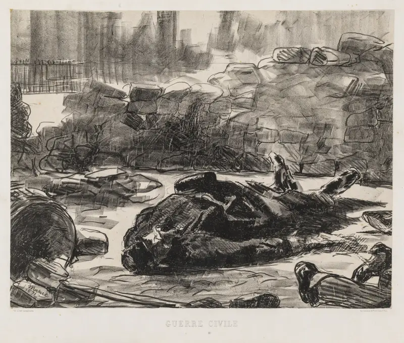 Občanská válka, Édouard Manet