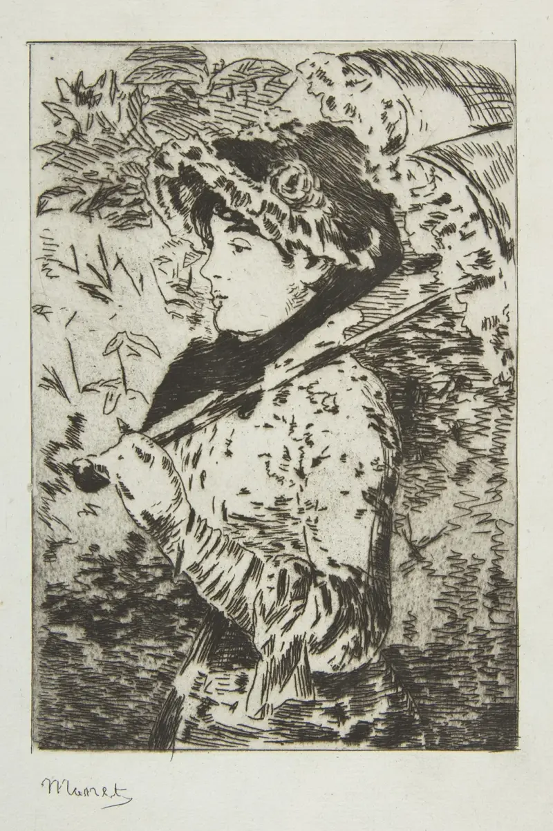Jeanne (Frühling), 1882 von Édouard Manet