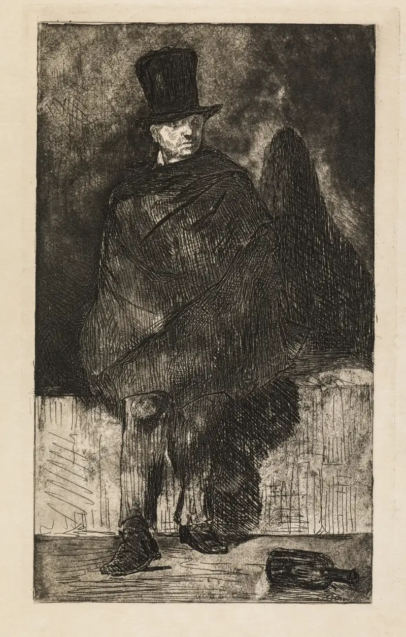 Der Absinthtrinker von Édouard Manet