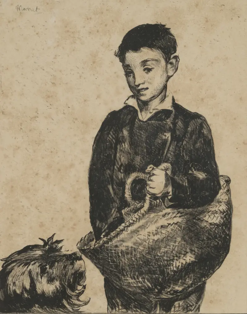 Chłopiec, Édouard Manet