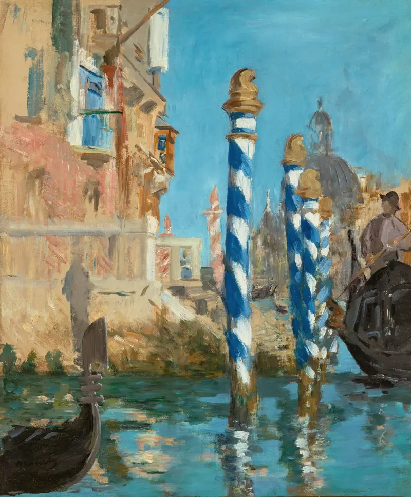 Le Grand Canal à Venise av Édouard Manet
