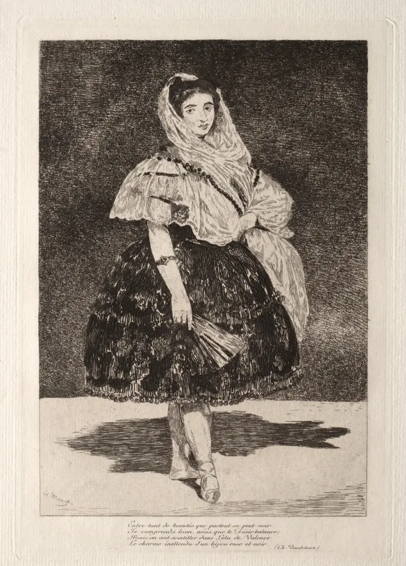 Lola de Valence, 1862 von Édouard Manet