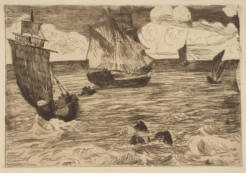Marine, 1865 von Édouard Manet