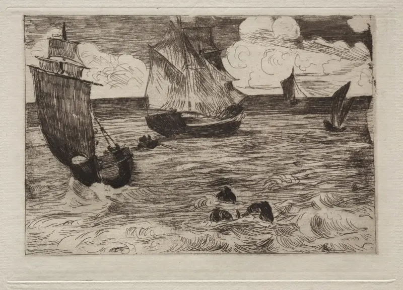 Marine, 1864 von Édouard Manet