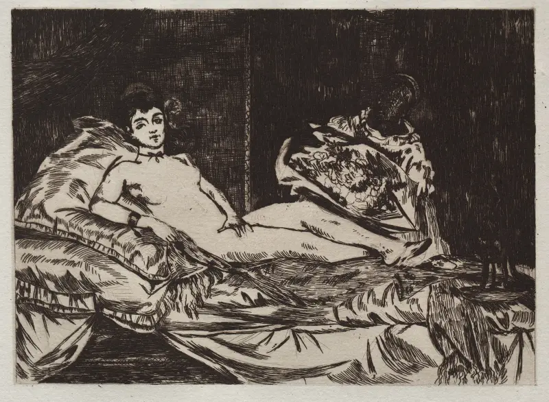Olympia, 1867 – Nr. 1 von Édouard Manet